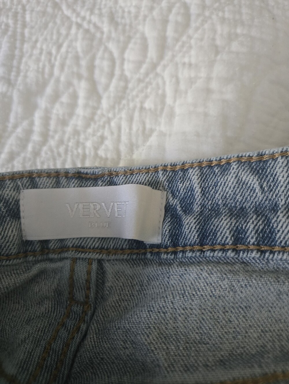 Light Wash Straight Leg Womens Jeans - Classic Blue - Picture 3 of 6